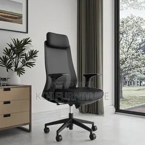 Office Chairs; Premium Orthopedic High Back Chair With Adjustable Arm