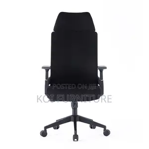 Office Chairs; Premium Orthopedic High Back Chair With Adjustable Arm