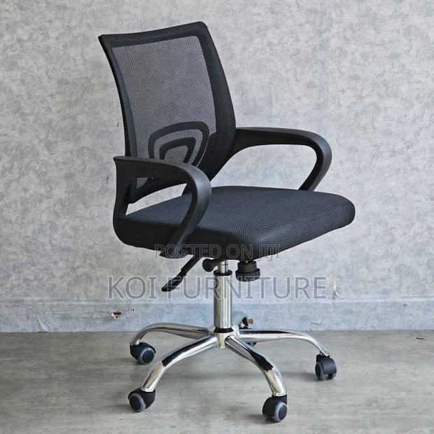 Office Chairs; Comfortable Ergonomic Style Mesh Fabric Seats - main view
