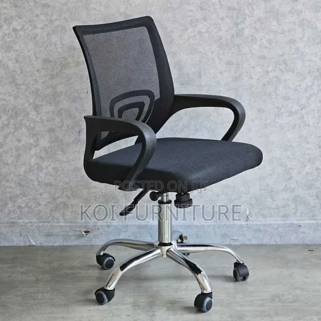 Office Chairs; Comfortable Ergonomic Style Mesh Fabric Seats