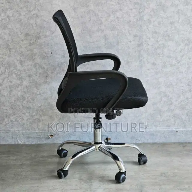 Office Chairs; Comfortable Ergonomic Style Mesh Fabric Seats