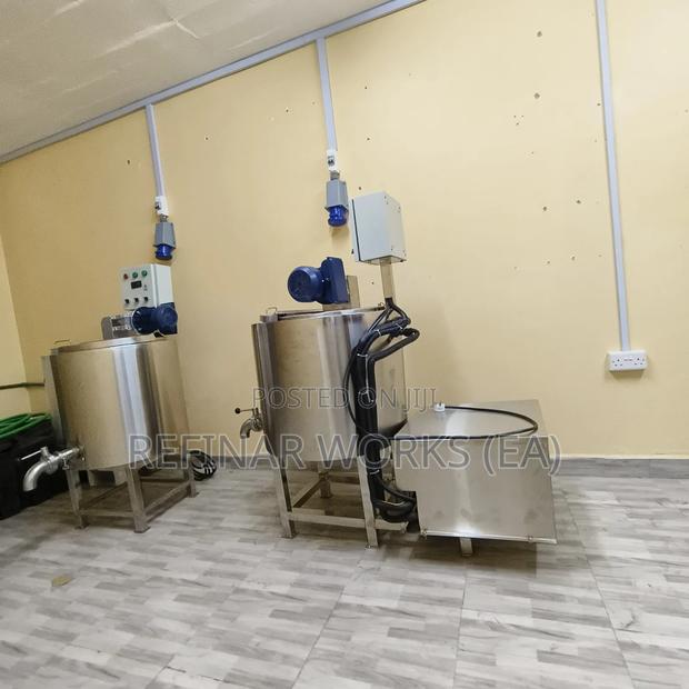 All-in-One Processing – Pasteurizer, Mixer, Cooler Chemical Tank - thumbnail 2