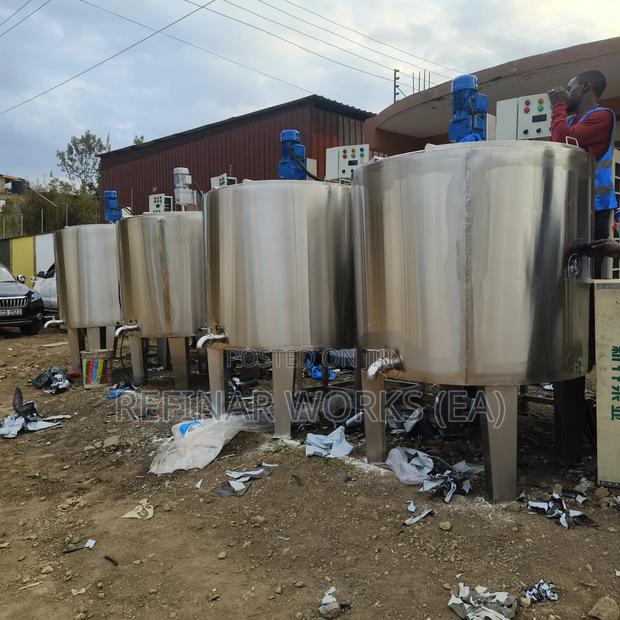 All-in-One Processing – Pasteurizer, Mixer, Cooler Chemical Tank - thumbnail 6