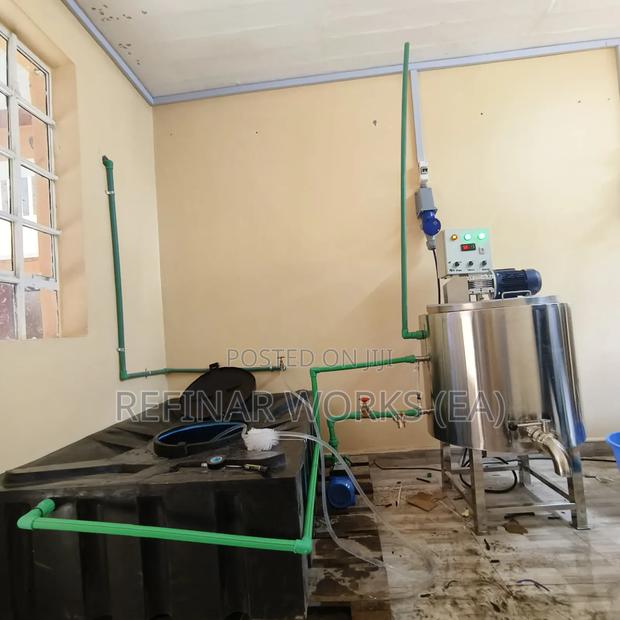 All-in-One Processing – Pasteurizer, Mixer, Cooler Chemical Tank - thumbnail 8