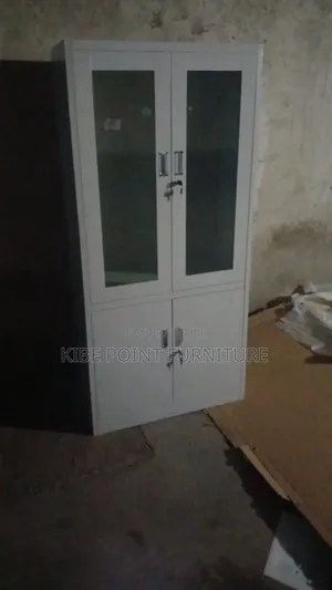 Metallic Office Cabinet Available