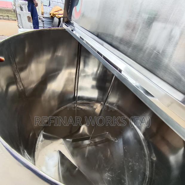 Chemical Mixing Tank With Agitator, Heating Jacket Control Panel - thumbnail 4