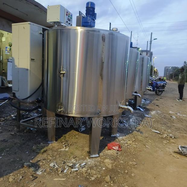 Chemical Mixing Tank With Agitator, Heating Jacket Control Panel - thumbnail 5