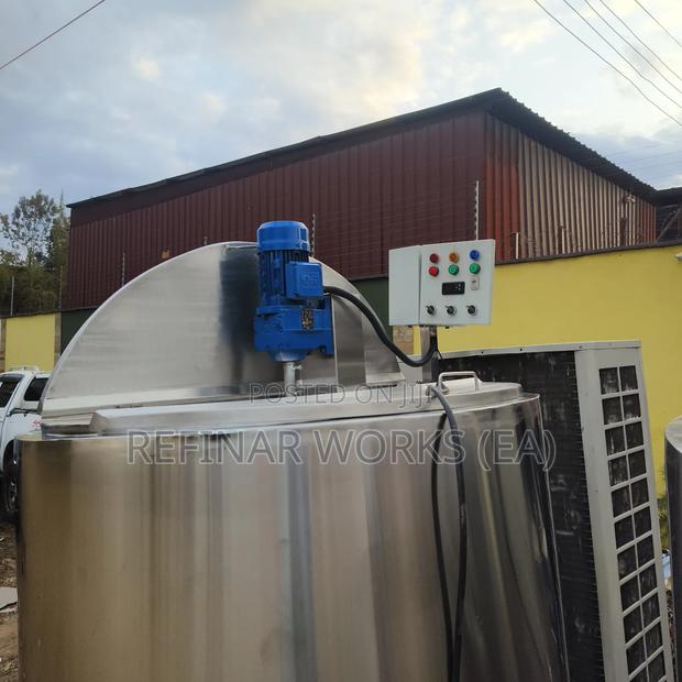 Chemical Mixing Tank With Agitator, Heating Jacket Control Panel - thumbnail 8