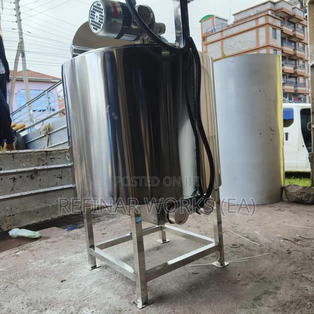 Chemical Mixing Tank With Agitator, Heating Jacket Control Panel - thumbnail 9