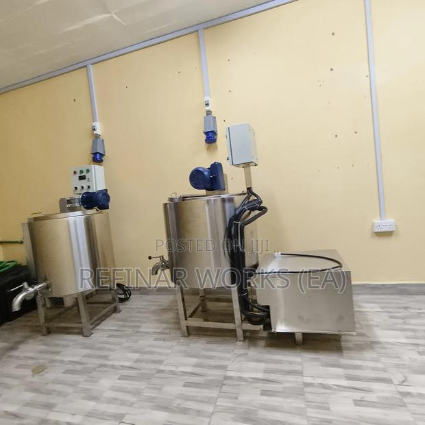 Chemical Mixing Tank With Agitator, Heating Jacket Control Panel - thumbnail 10