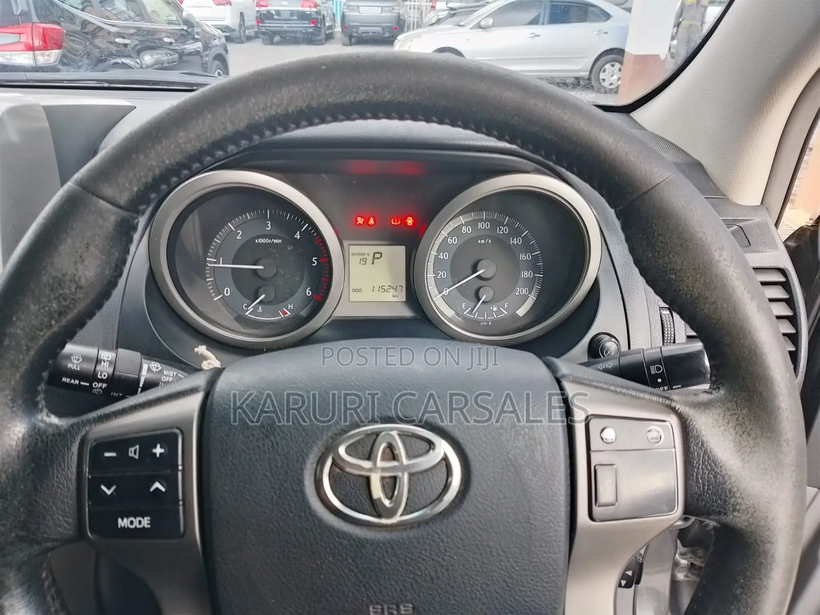 Toyota Land Cruiser Prado 2012 Gray