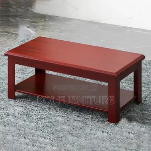 Coffee Table; Elegant Touch Mahogany Excecutive Coffee Table