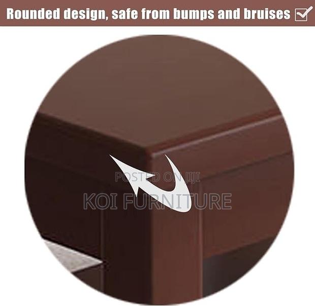 Coffee Table; Elegant Touch Mahogany Excecutive Coffee Table - thumbnail 2
