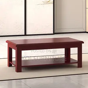 Coffee Table; Elegant Touch Mahogany Excecutive Coffee Table