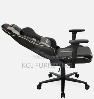 Office Chairs; Leather Gaming Seats With Padded Armrests