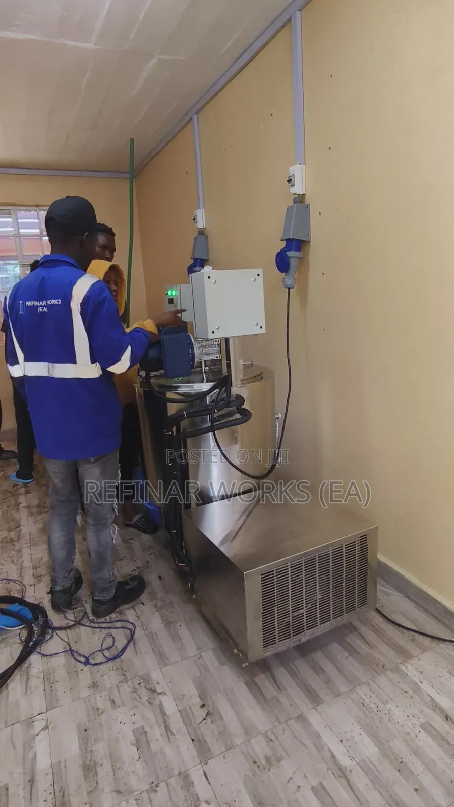 Complete Dairy Processing Tank – Pasteurizer, Mixer Cooling System