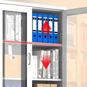 Office Cabinet; Two Doors High Steel Quality Cabinet