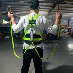 Safety Harness Full Body With Double Lanyard Ultimate (Green)