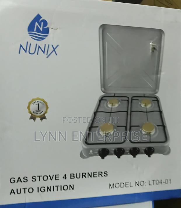 New Model Nunix Table Top Cooker Full Gas Burner Stove