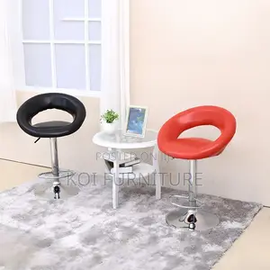 Barstools; Leather Swivel Height Adjustable Comfort Barstools