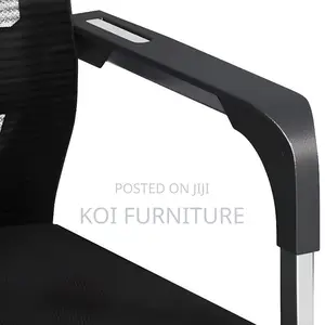 Office Chairs; Mesh Fabric Boardroom Seat With Sled Base