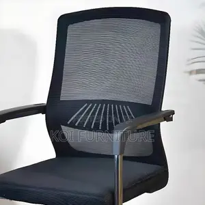 Office Chairs; Mesh Fabric Boardroom Seat With Sled Base