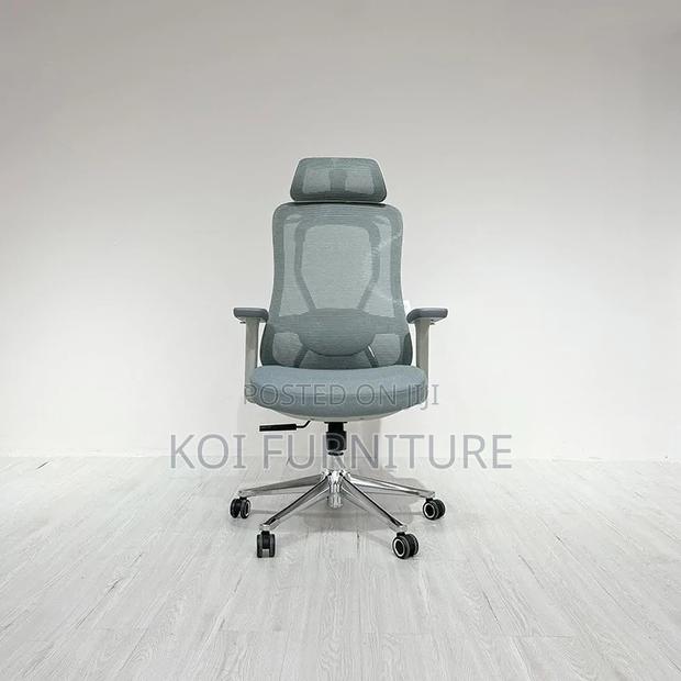 Office Chairs; Orthopedic High Back Less Strain Office Seat - thumbnail 3