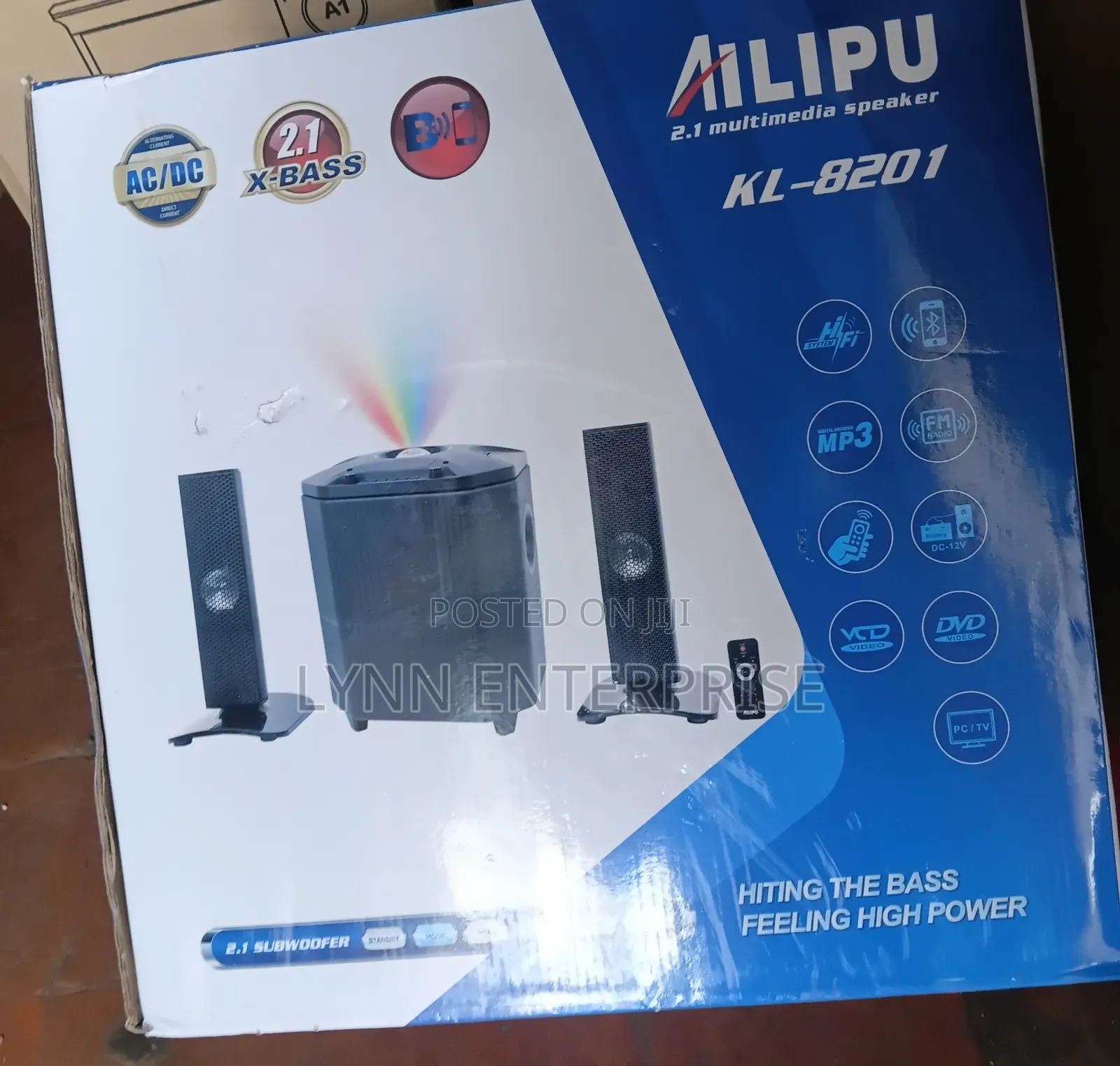 2.1ch Ailipu Mtungi Multimedia Speaker System