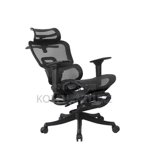 Office Chairs; Executive Orthopedic High Bacrest Seat With Footrest