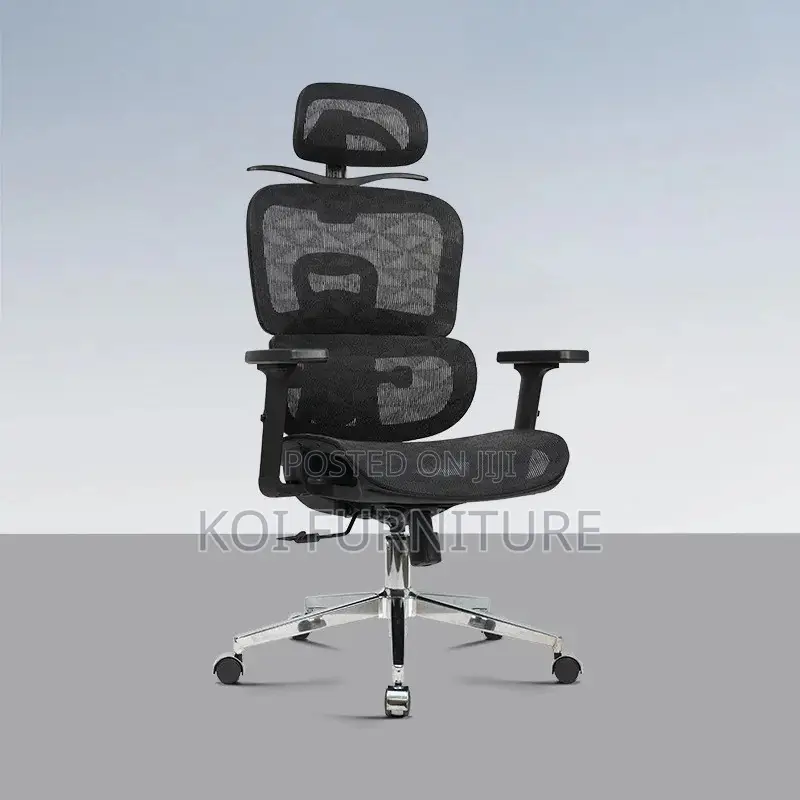 Office Chairs; Executive Orthopedic High Bacrest Seat With Footrest