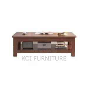 Coffe Table; Elengancy Mahogany Wooden Coffee Table for Living Room