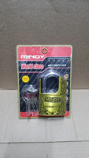Mindy 60mm Padlock 3 Keys Hardware Medium Padlock