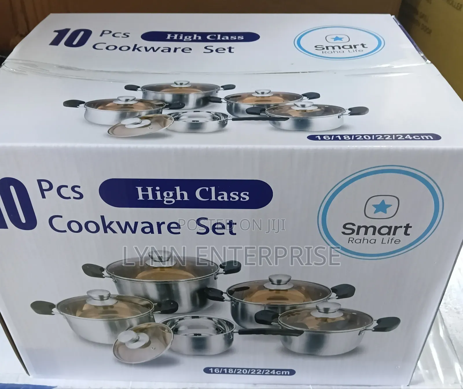 10 PCS Jp Stainless Cookware