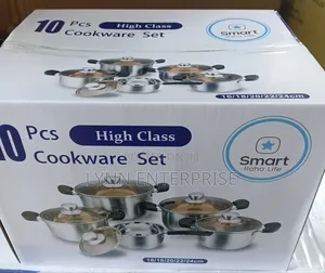 10 PCS Jp Stainless Cookware