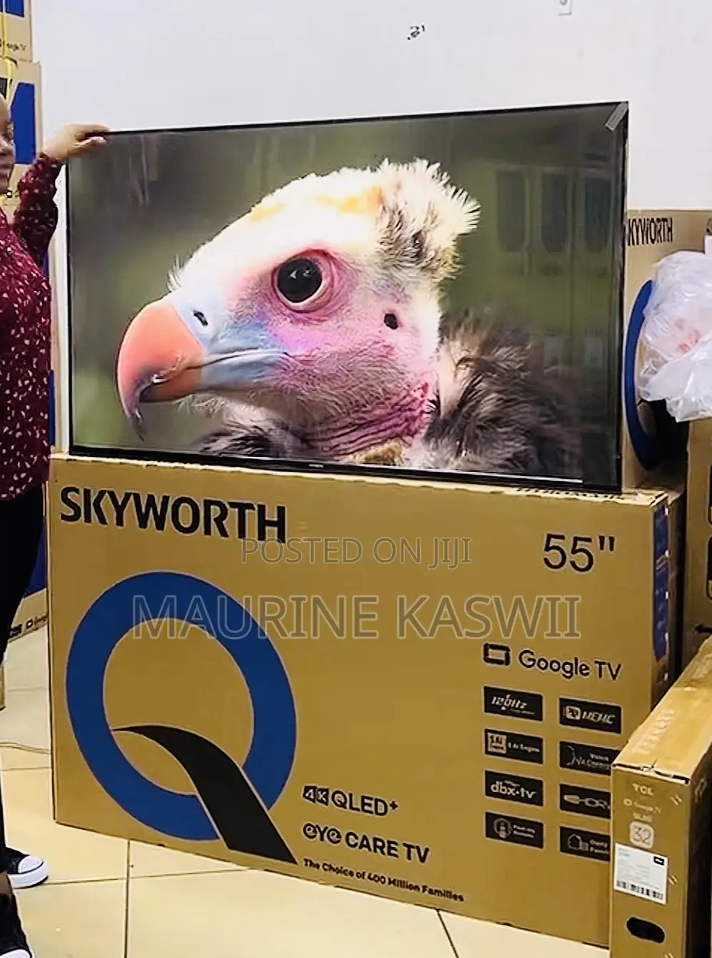 Skyworth 55”Qled Google 55q6500h Uhd