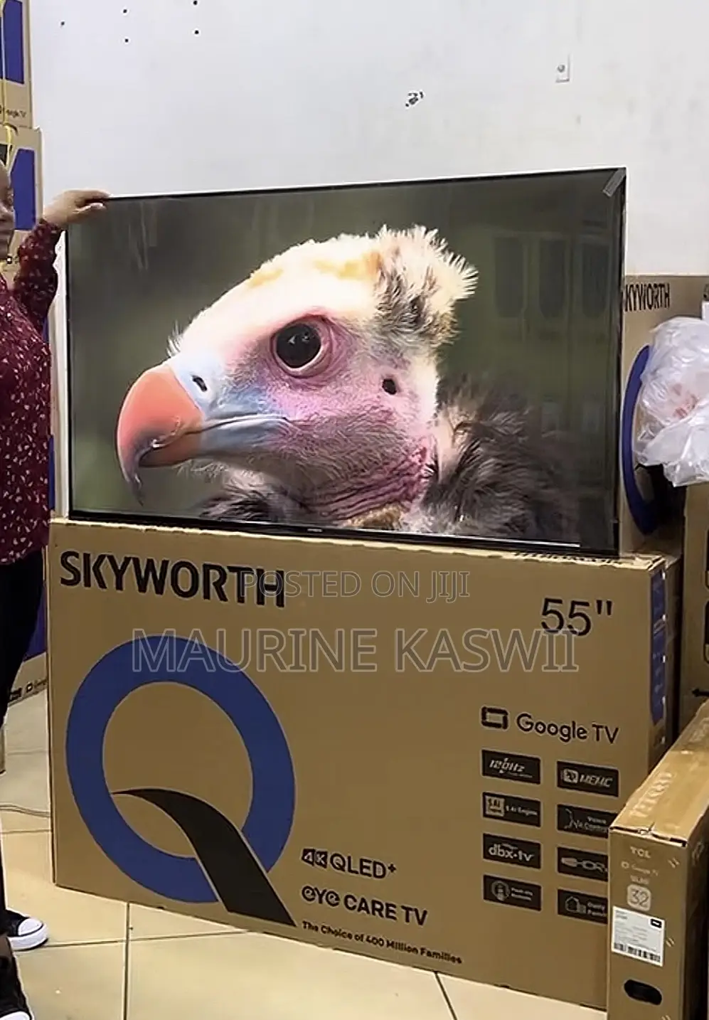 Skyworth 55”Qled Google 55q6500h Uhd