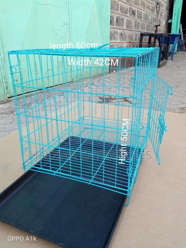 Dog Cage 50cm by 42cm Medium Foldable - main view