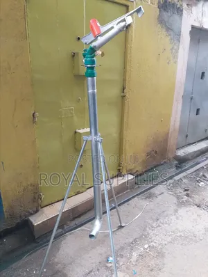 Brass 2" Raingun Sprinkler With This Stand / Rain Gun