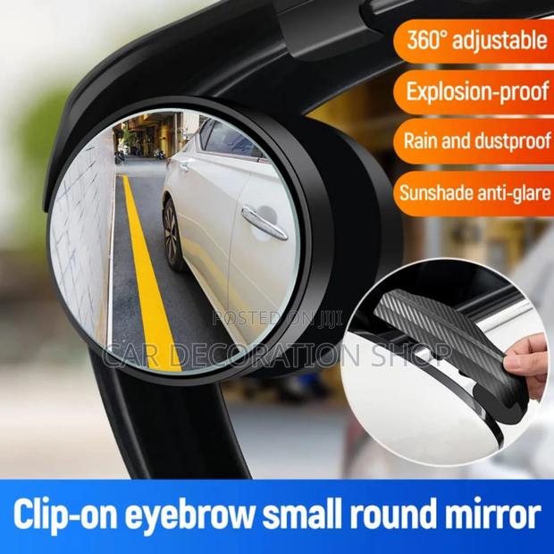 2in1 Blind Spot Mirror Rain Guards - thumbnail 2