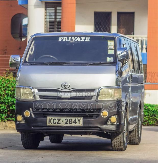 Toyota HiAce 2013 Silver - thumbnail 6
