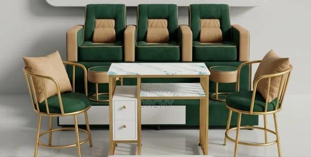 Assorted Modern Manicure and Pedicure Station - main view