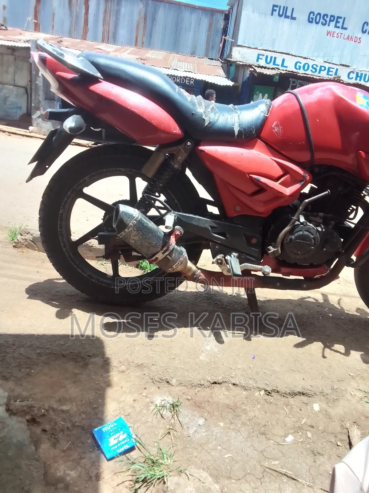 TVS Apache 160 4V 2017 Red