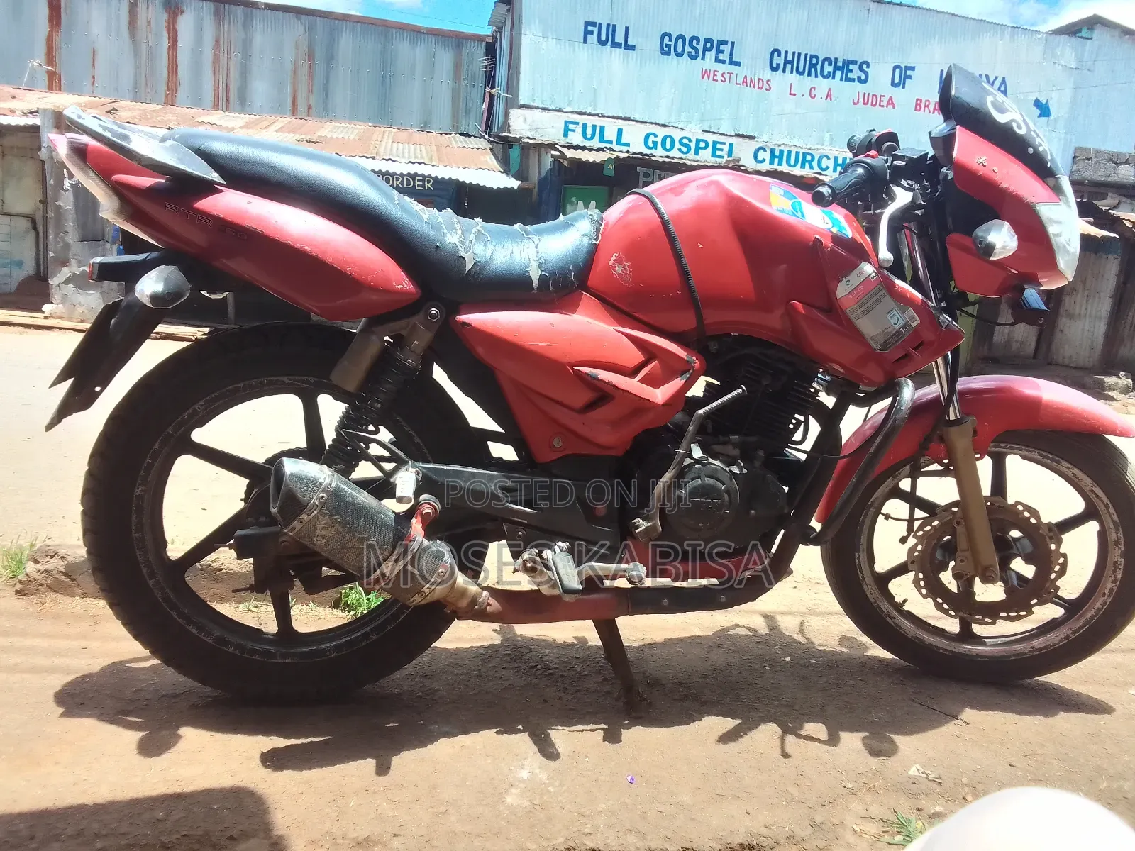 TVS Apache 160 4V 2017 Red