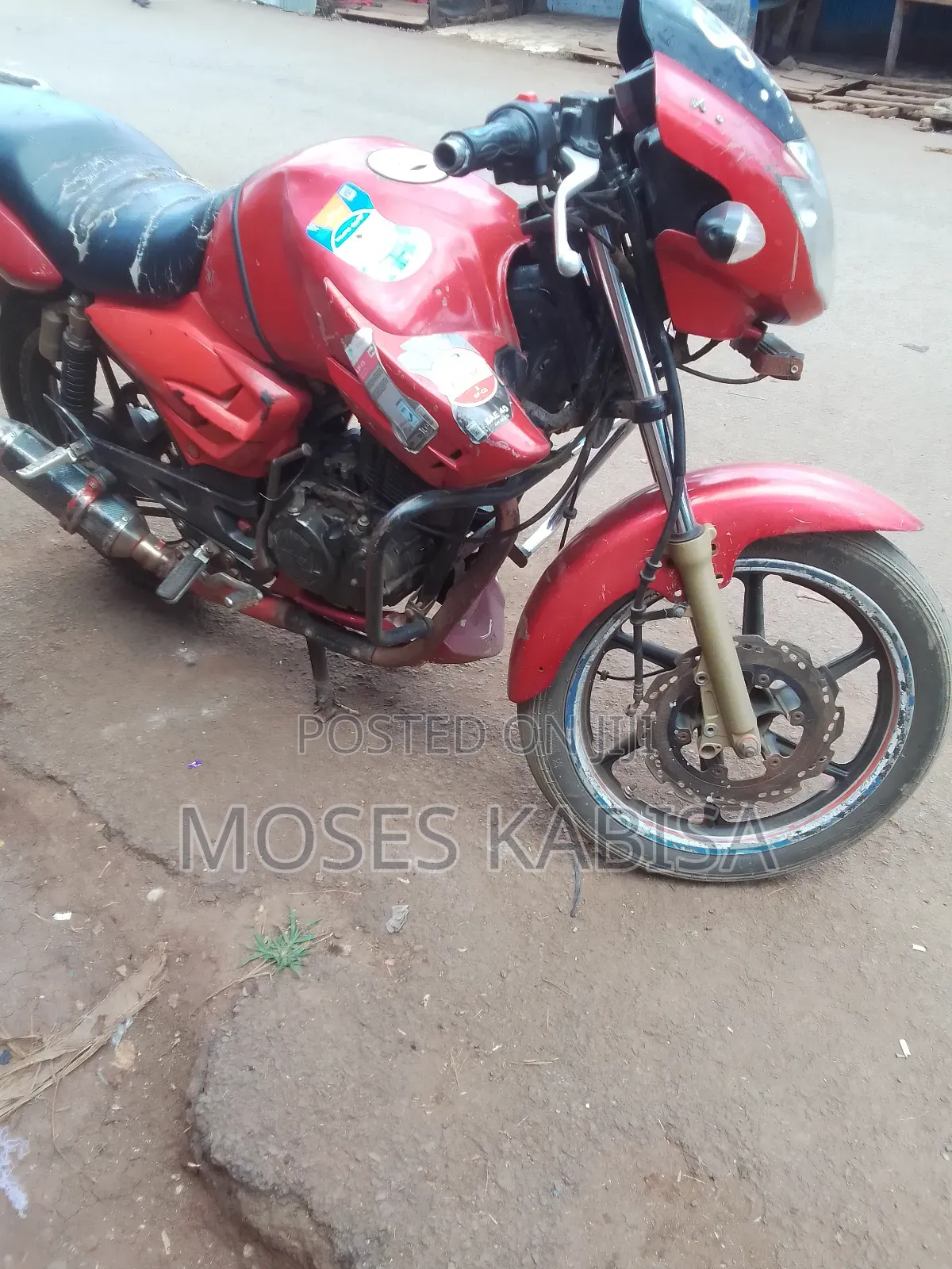 TVS Apache 160 4V 2017 Red