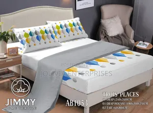 Fitted Printed Bedsheet Set 6*7