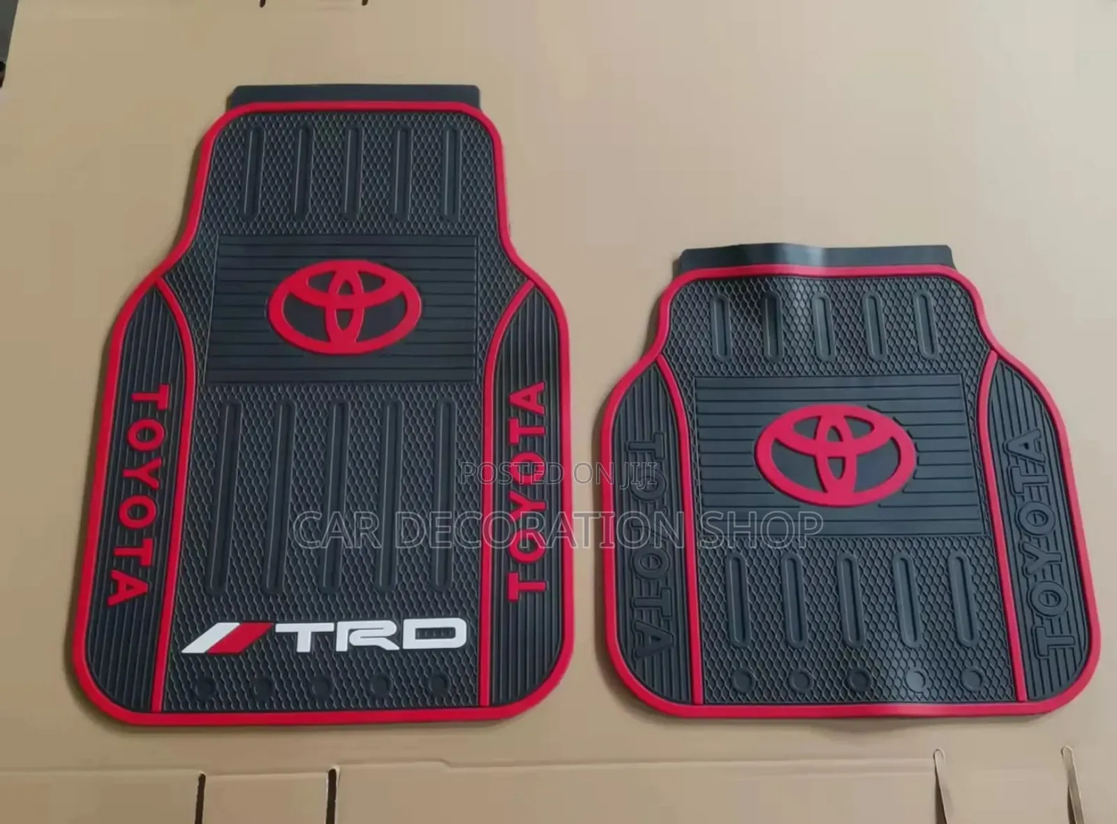 5pc Toyota Durable Stylish Branded Floor Mats
