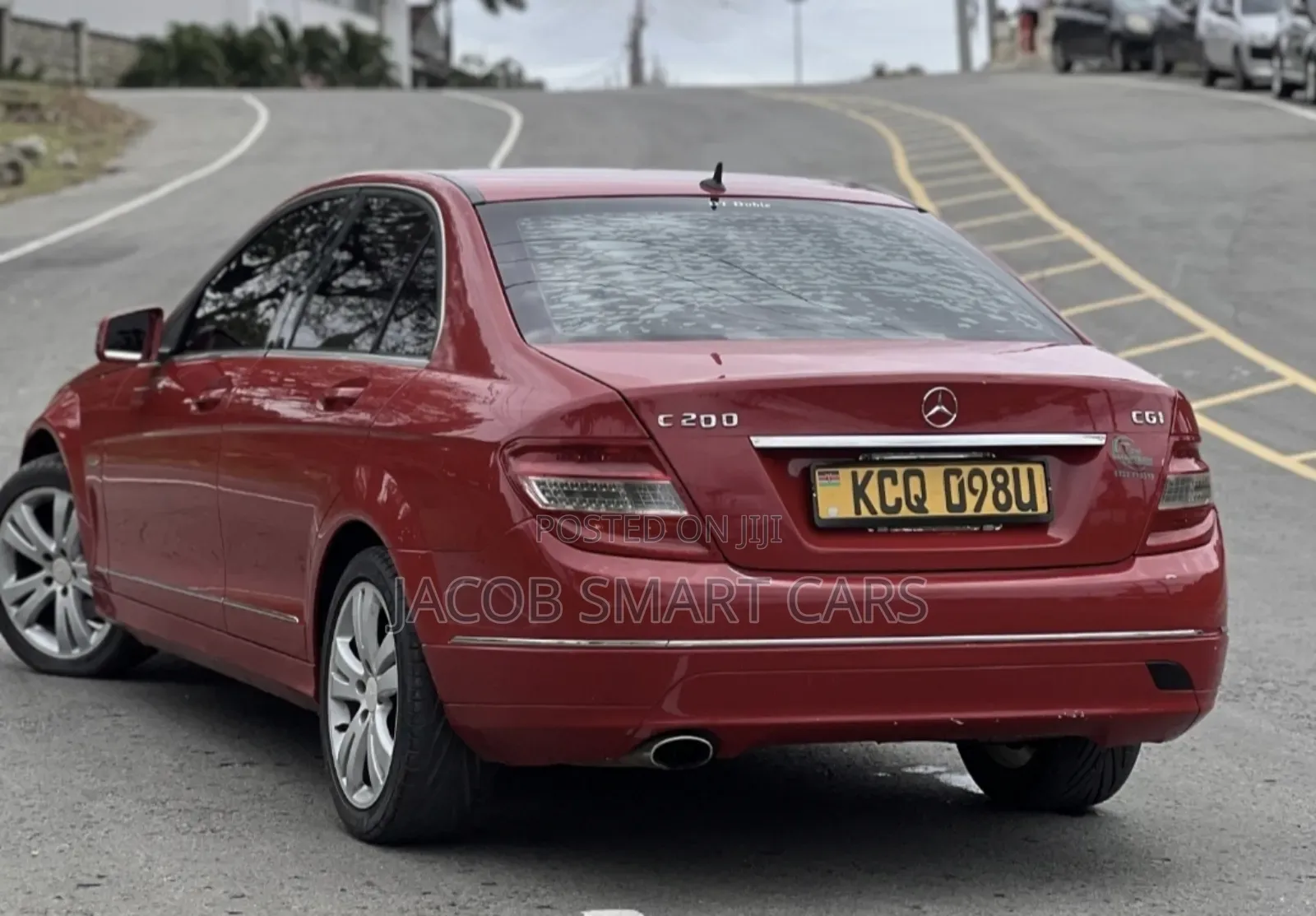 Mercedes-Benz C200 2010 Red