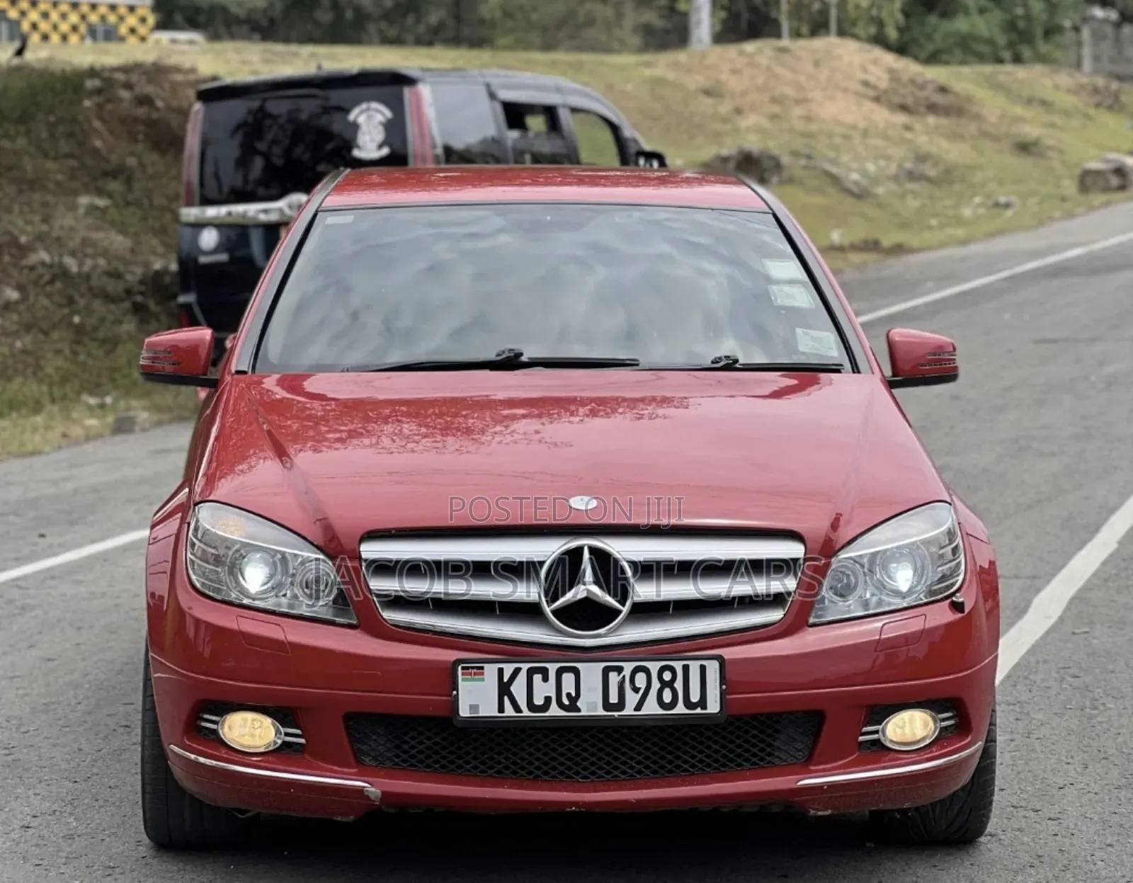 Mercedes-Benz C200 2010 Red
