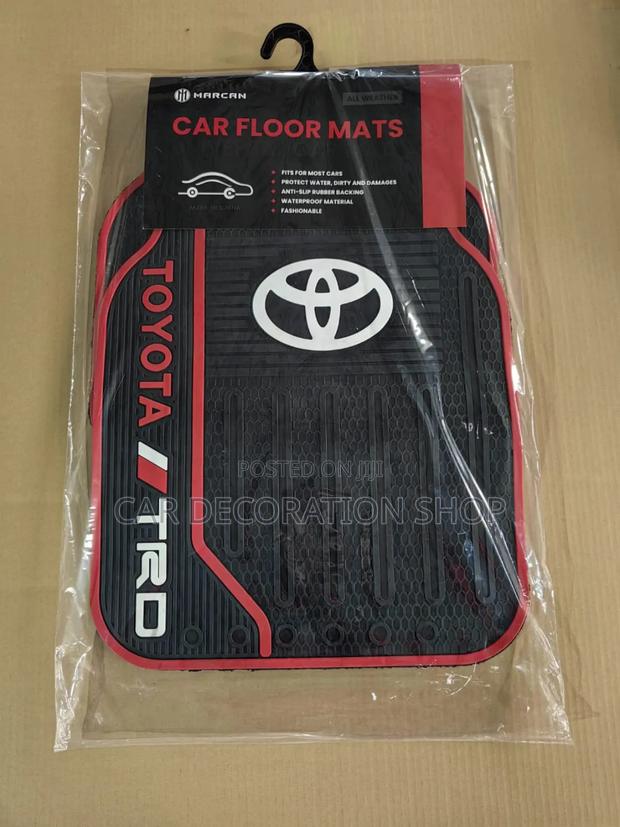 Toyota 5pc Universal Fit Nonslip Mats - main view