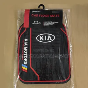 5pc Kia Logo Branded Antislip Carpet Floor Mats